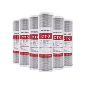 Water Filters 10/20 Inch GAC Granular Activated Carbon Water Filter Cartridge for RO System
