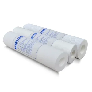 Water Filters 5 Micron Filter 20 Inch Polypropylene Sediment Melt Blown pp Filter Element Pp Folding Large Flow Filter
