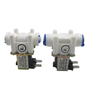 Water Filters Part Solenoid Control Valve 1 4” 3 8” PE Connection DC12V 24V Plastic POM Electric Normally Closed Inlet Valve