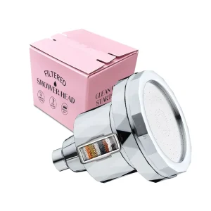 Water Filtration System 15 Stage Filtered Shower Remove Chlorine Home Overhead Shower Purifier Head Shower Filter for Hard Water