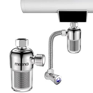 Water Heater Pre Filter Water Purifier 316L Stainless Steel Removable Washable Filter Household Shower & Washing Machine