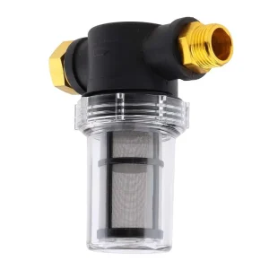 Water Pipe Irrigation Filter, Transparent Mesh Pipeline Prefilter Strainer