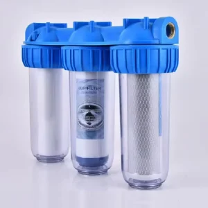 Water Pre Filter Cartridge 10 Inch Pipeline 3 Stage Water Filter System for Home Drinking