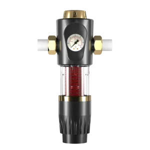 Water Prefilter with Large Filtration Area and Uniform Particle Retention