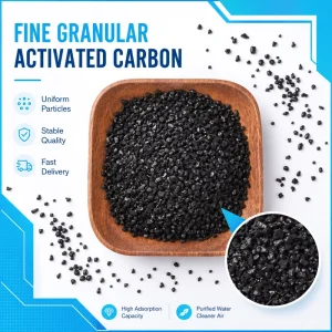 Water Purification Activated Carbon Filter Material for Custom Mesh Size Bulk Packing and OEM Water Filters Supply