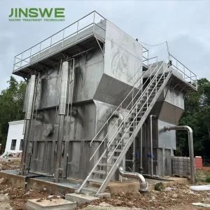 Water Purification Equipment Integrating Flocculation Sedimentation Sludge Removal Filtration Stainless Steel Non electric