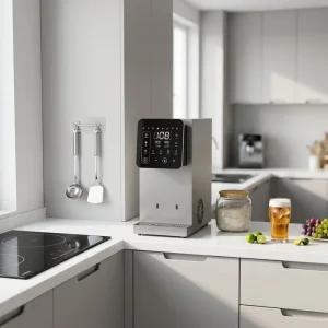 Water Purifier Ice Maker Freezer Countertop Minerals RO Filter Hot and Cold Ice Water Dispenser