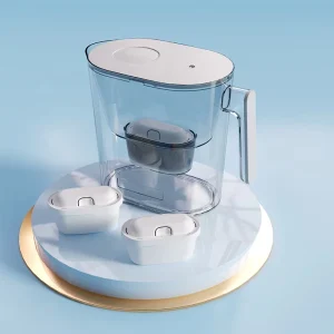 Water Purifier Jug Filter Pitcher for Drinking Water Reduces Chlorine and Impurities