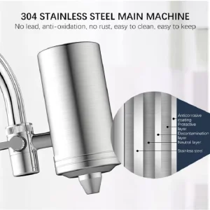 Water Purifier Tap with Ceramic Active Carbon Filter Cartridge