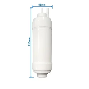 Water Purifier with U shaped Quick Insert Interface Ultrafiltration Membrane (UF) Filter 6 inch Length Carbon Cartridge