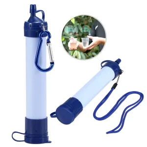 Water Purifying Straw Portable Filter Straws Outdoor Water Purifier Direct Drinking Emergency Tool