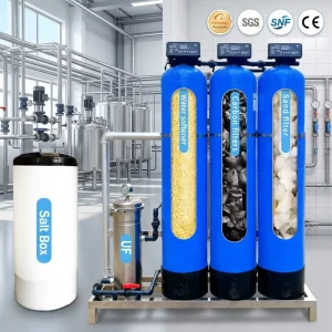 Water Softener System Ion Exchange Water Softening Filter Boiler Feed Water Softening Equipment Hard Water Treatment System