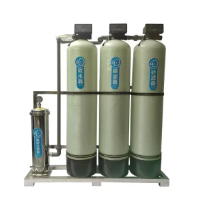 Water Softener Treatment System with PLC Pump and Pressure Vessel