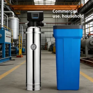 Water Softener Water Purifier Fully Automatic Backwash Stainless Steel Water Purifiers Filters Systems Resin