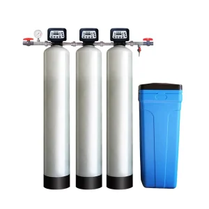 Water Softener and Filtration Systems with Auto Running Control and FRP Material for Whole House Treatment 1 Year Warranty