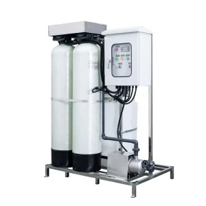 Water Softener with Pressure Vessel, 500 L/Hour Productivity