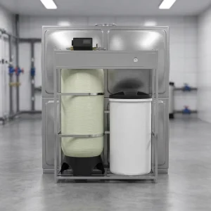 Water Softening System Fully Automatic Ion Exchange Equipment with Control Valve for Industrial Boiler Feed Water Treatment
