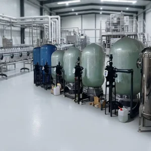 Water Softening System Ion Exchange Based Hard Water Treatment Equipment