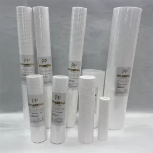 Water Treatment 5 Micron 20 Inch Sediment Melt Blown pp Water Filter Cartridge for Pure Water