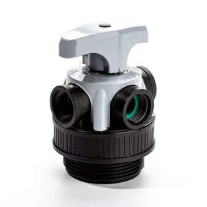 Water Treatment Control Valve Multifunctional Durable PLC Gear ABS Manual Soft Water Filters 1 Year Warranty 500L/Hour