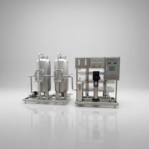 Water Treatment Machinery 1000L Water Purification Systems Reverse Osmosis with Recirculating Pumps