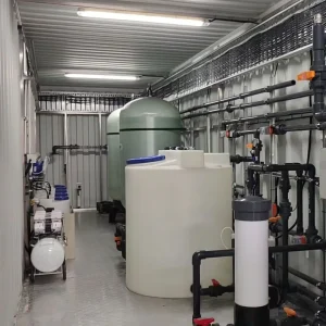 Water Treatment Machinery Containerized Ultrafiltration System PLC Pump for Drinking Water and Wastewater Reuse