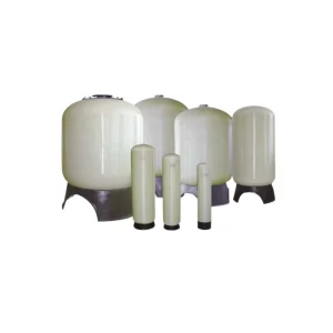Water Treatment Machinery Customized Pressure Vessel Water Softener FRP Mineral Resin Tank with 1 Year Warranty 50000L/Hour