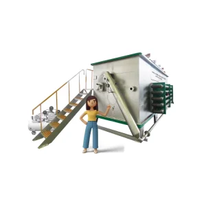 Water Treatment Machinery Dissolved Air Flotation DAF System Pretreatment Equipment
