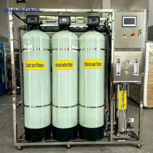Water Treatment Machinery High Flux 3T Softens Water Filter FRP Reverse Osmosis System Water Purifier Treatment for Commercial