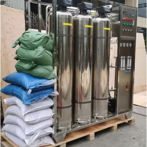 Water Treatment Machinery RO Plant Water System Purifier Full Stainless Steel 1000L/H for Pure Water