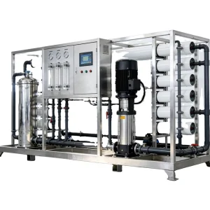 Water Treatment Machinery Reverse Osmosis Equipment with Pump and PLC for Farm Cultivation 3000L/Hour