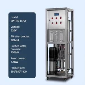 Water Treatment Machinery Reverse Osmosis Pure Water Machinery
