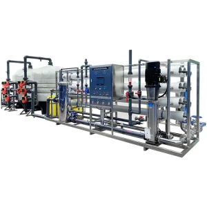 Water Treatment Plant with Reverse Osmosis System, 6000L/H Seawater Desalination