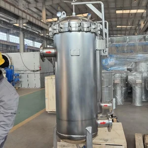 Water Treatment Security Filter 50 m³/h for Cooling Water System LFB-4-60X