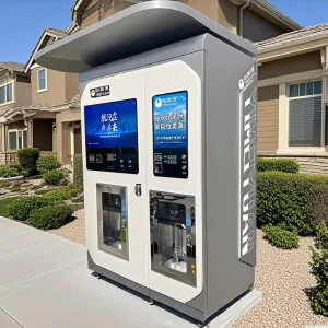 Water Vending Machine UV Sanitization LED Display Multiple Payment Options 4G LTE Fault Reminder System Outdoor