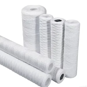 Water filter cartridge 2 micron 40 inch string wound sediment water filter cartridge for filter housing
