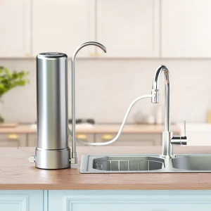 Well Water Stainless Steel Chlorine Removing Countertop Faucet Water Purifier System Faucet Water Filter Tap Faucet Filter