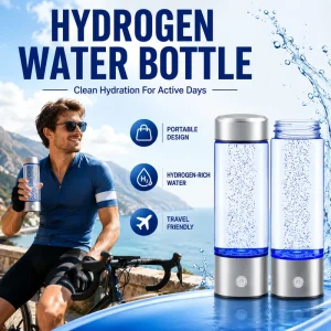 Wellness 1400ppb Hydrogen Water Generator SPE PEM Proton Exchange Membrane Water Electrolysis Portable H2 Rich Bottle