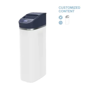 White Automatic Residential Water Softener System with Ion Exchange Resin for Household & Hotel Use