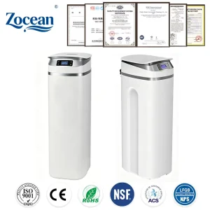 Whole-Home Water Softener and Filtration System with NSF Calcium and Magnesium Removal