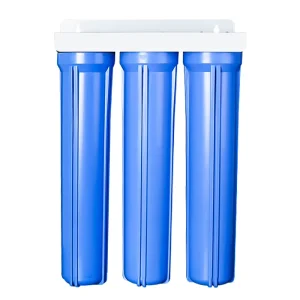 Whole House 20 Inch Blue Plastic Water Filter Housing for Portable RO System
