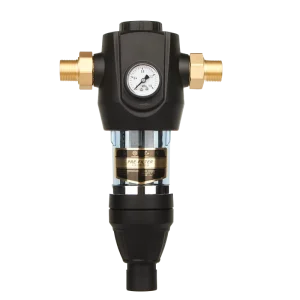 Whole House Brass Self-Cleaning Sediment Water Prefilter for Home RO Systems