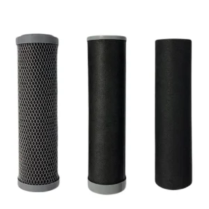 Whole House Commercial Hydroponics Water Filter Activated Carbon Block 4.5″ X 10″ with 1 Micron Manual Electric Power Source