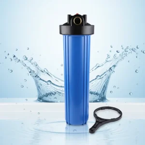 Whole-House Electric Plastic Water Filter Housing 20-Inch Water Purifier Filter for RO System