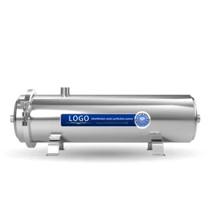 Whole House High Flow Stainless Steel Cylindrical Central Water Purifier with Ultrafiltration