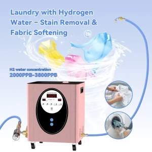 Whole House Hydrogen Water Generator SPE PEM Electrolysis 3800PPB Smart Touch Control Household Hydrogen Bath Machine