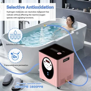 Whole House Hydrogen Water Generator with Nanobubble Hydrogen Shower System for Resorts