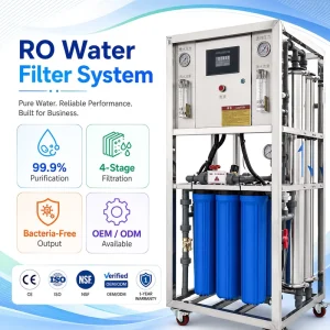 Whole House Membrane Water Filter Machine with Well Water Filter for Industrial Use