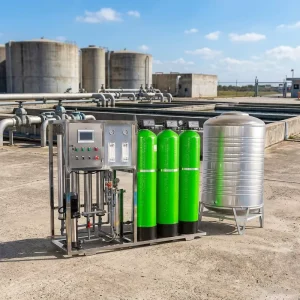 Whole House Reverse Osmosis Water Filter System Home Water Softener Purifier with Gearbox and Gear 20000L Hour