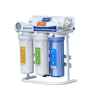 Whole House Reverse Osmosis Water Filtration Machine Water Purifier White 5 Stage Reverse Osmosis Water Filter System 12 Months